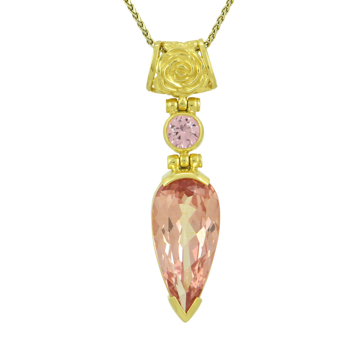 Imperial Pink Sapphire Pendant