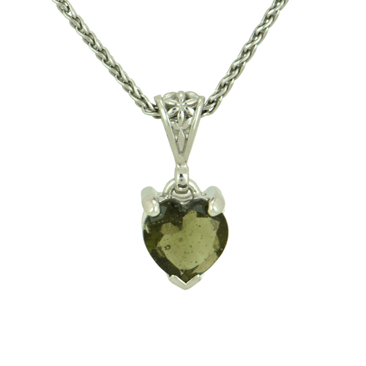 Faceted Moldavite