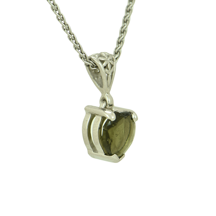 Faceted Moldavite