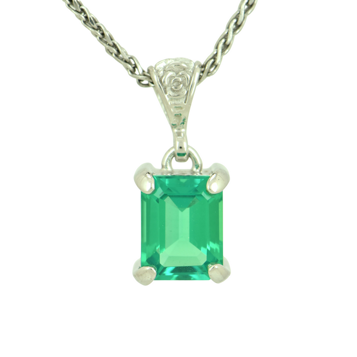 Green Chrysoberyl Pendant