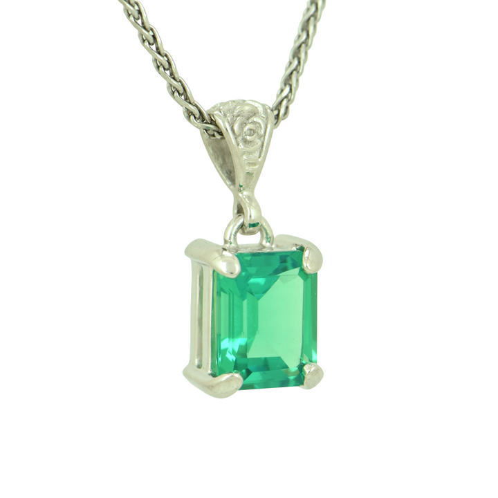 Green Chrysoberyl Pendant