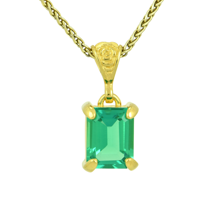 Green Chrysoberyl Pendant