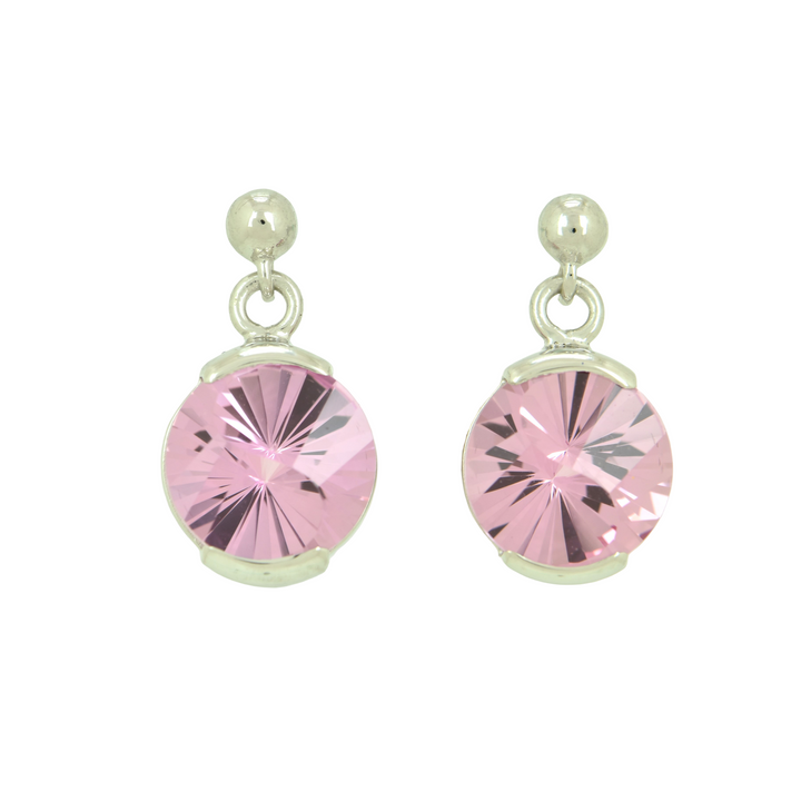 Imperial Pink Sapphire Earrings