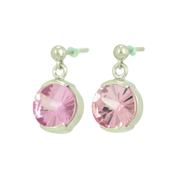 Imperial Pink Sapphire Earrings