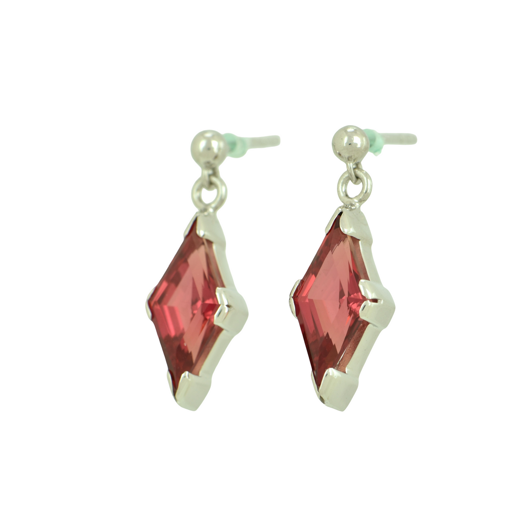 Padparadscha Sapphire Earrings