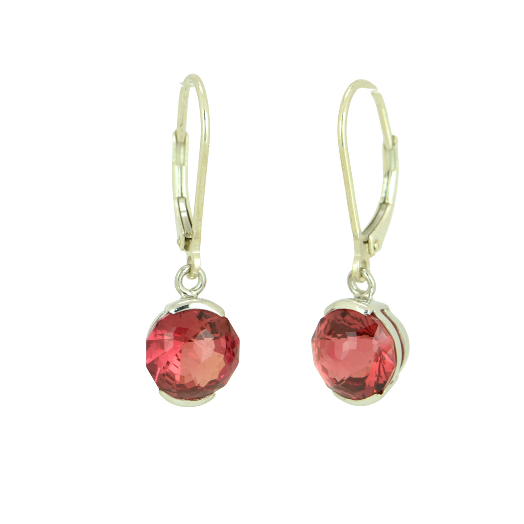 Padparadscha Sapphire Earrings