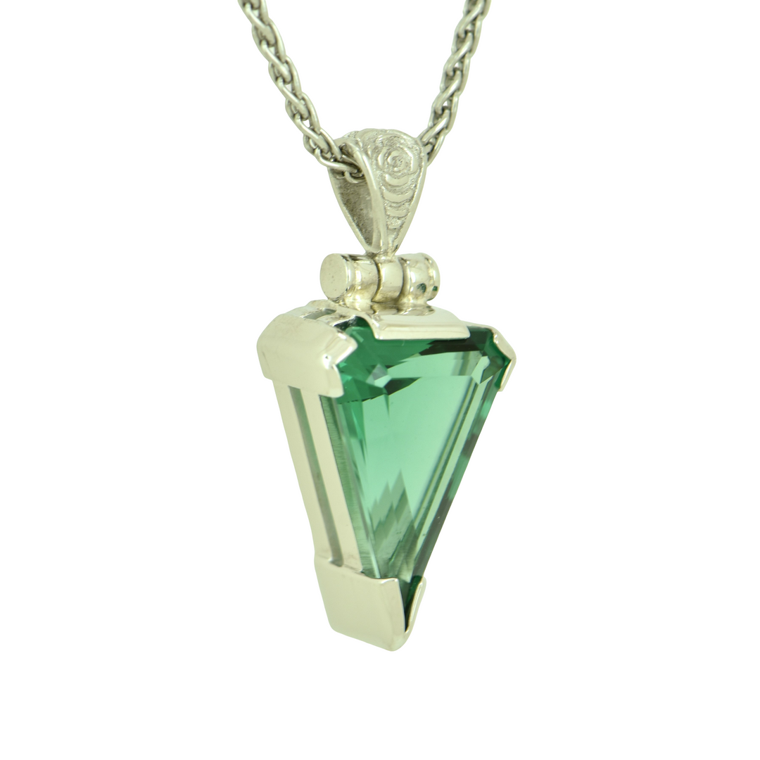 Green Hydro Quartz Pendant