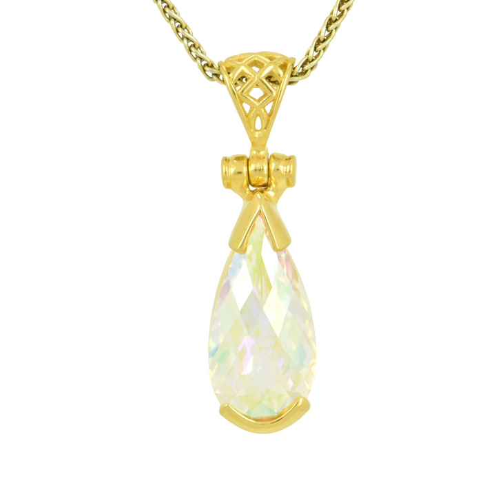 Angel Aura Love & Light Mystic Quartz Pendant
