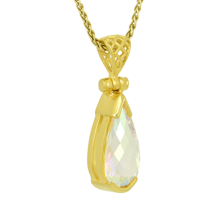 Angel Aura Love & Light Mystic Quartz Pendant