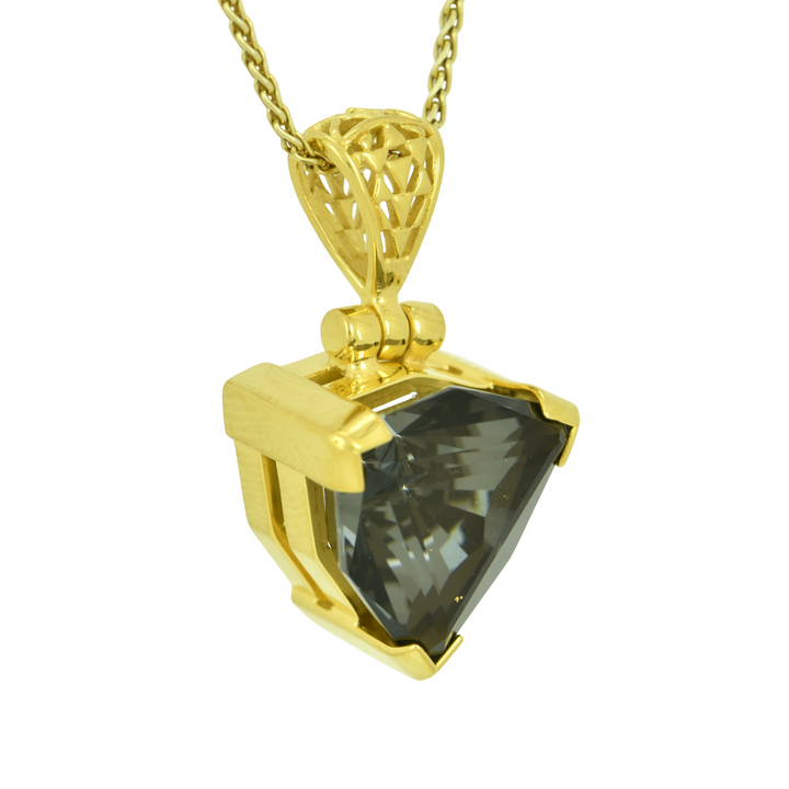 Midnight Mystic Quartz Pendant