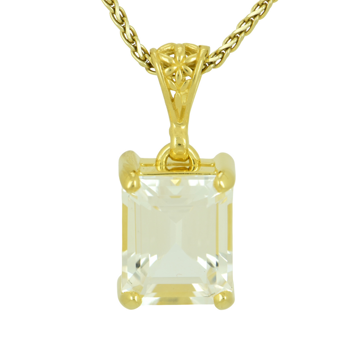 Goshenite Pendant