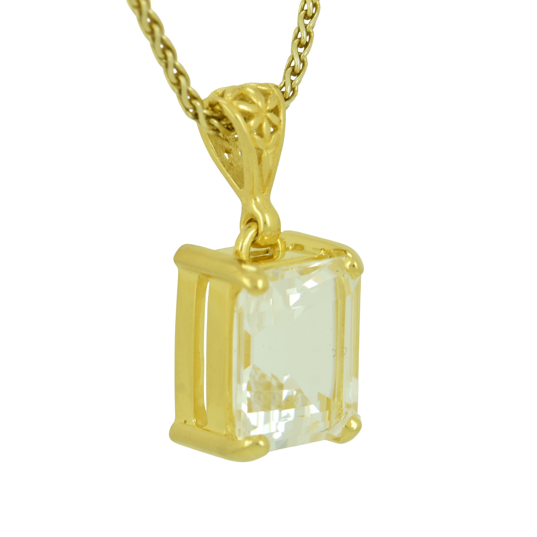 Goshenite Pendant