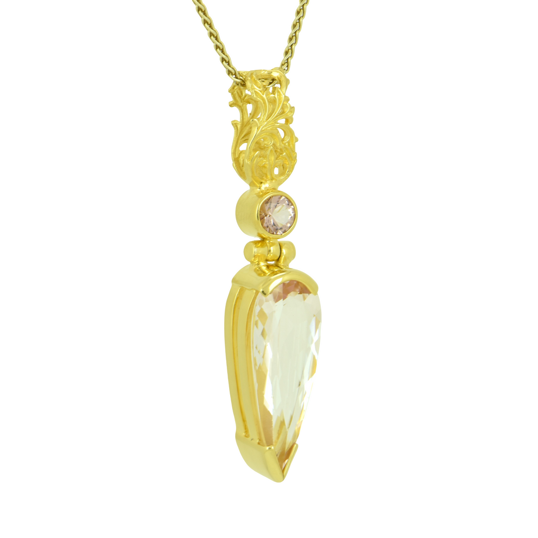 Morganite Pendant