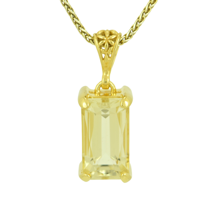 Golden Beryl Pendant