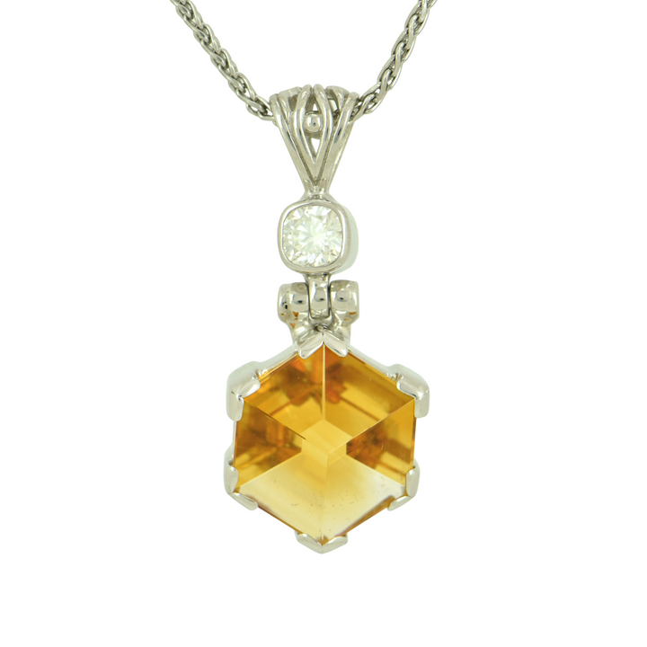 Portal Golden Hydro Quartz Pendant
