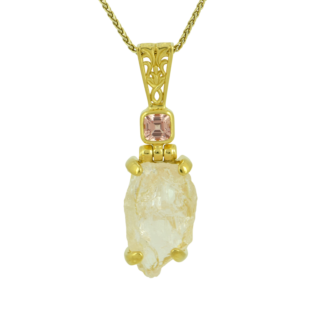 Morganite Pendant