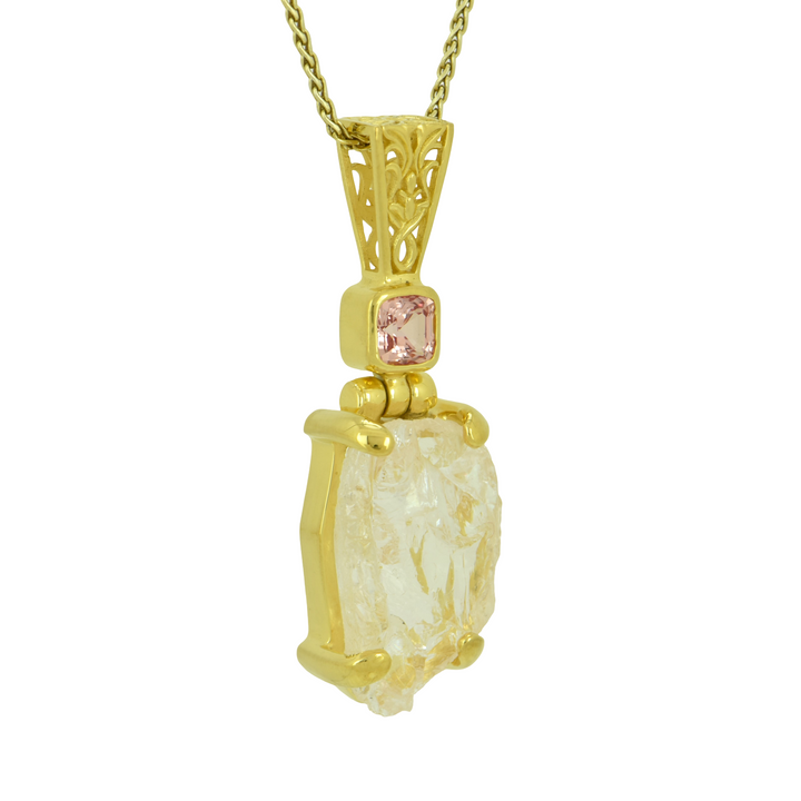Morganite Pendant
