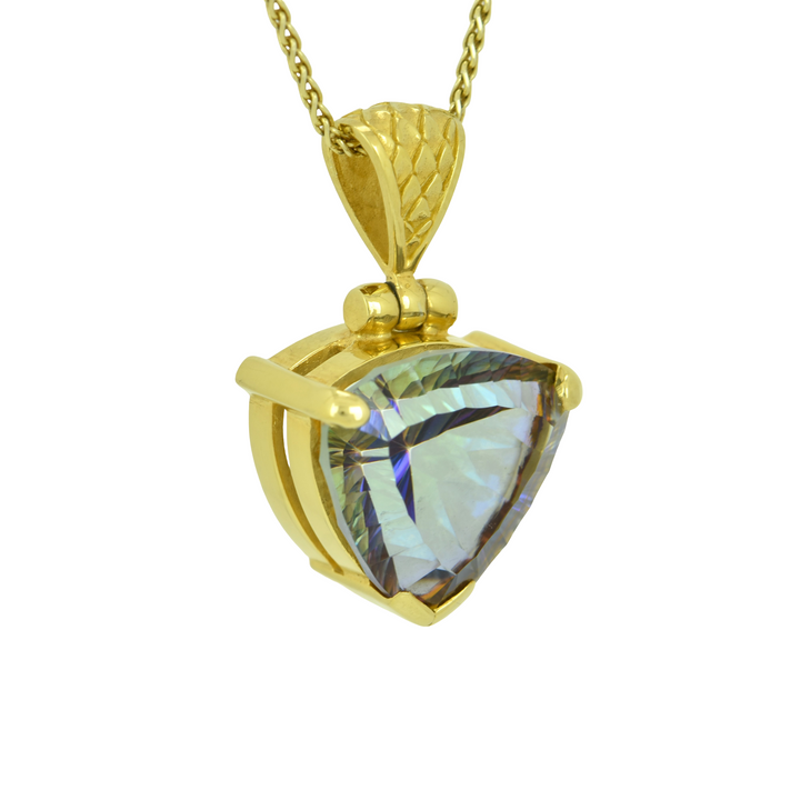Indigo Warrior Mystic Quartz Pendant