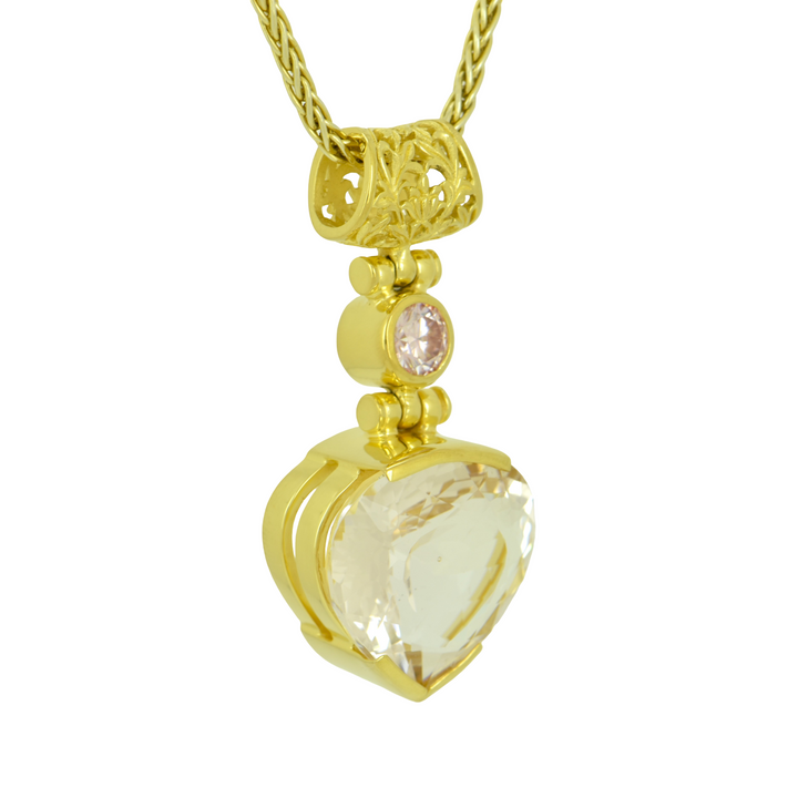Pink Obsidian Pendant
