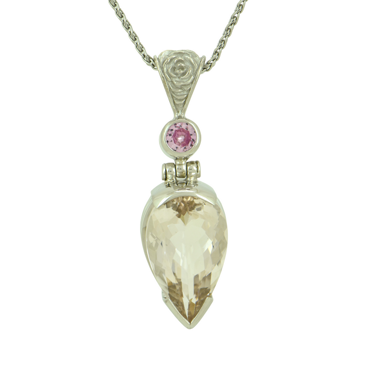 Pink Obsidian Pendant