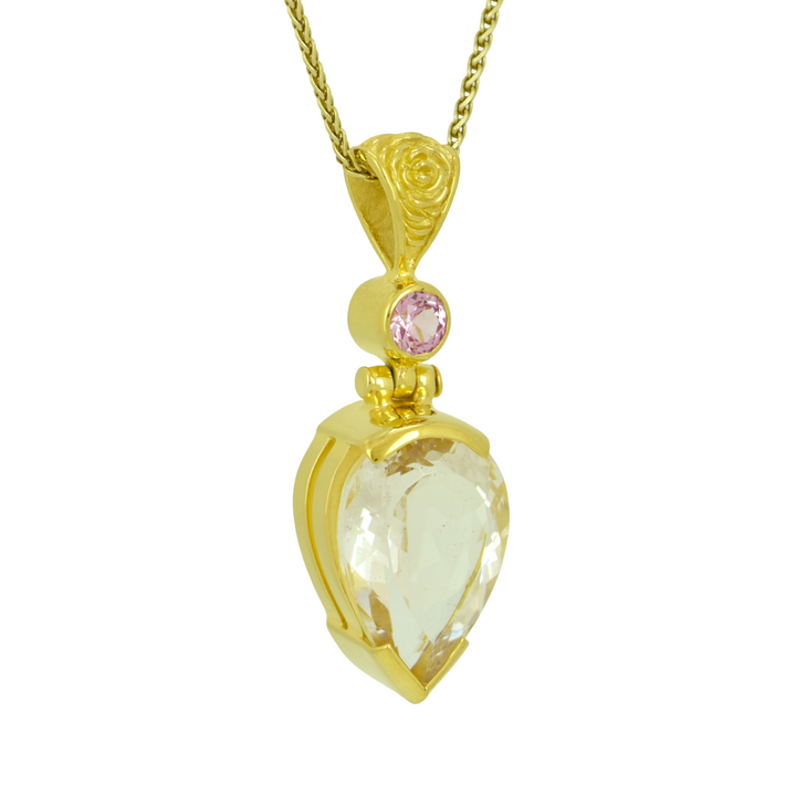 Pink Obsidian Pendant
