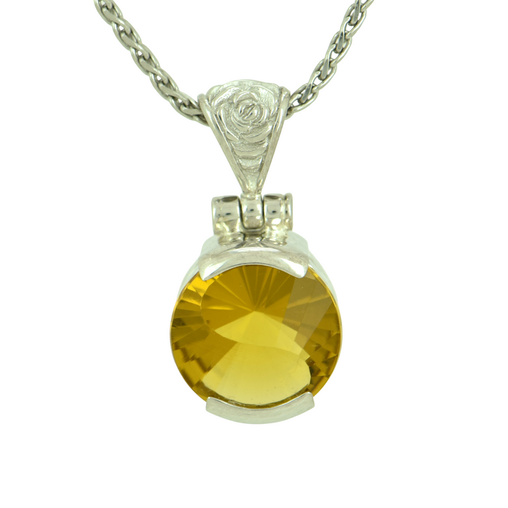 Golden Obsidian Pendant
