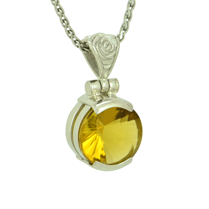 Golden Obsidian Pendant