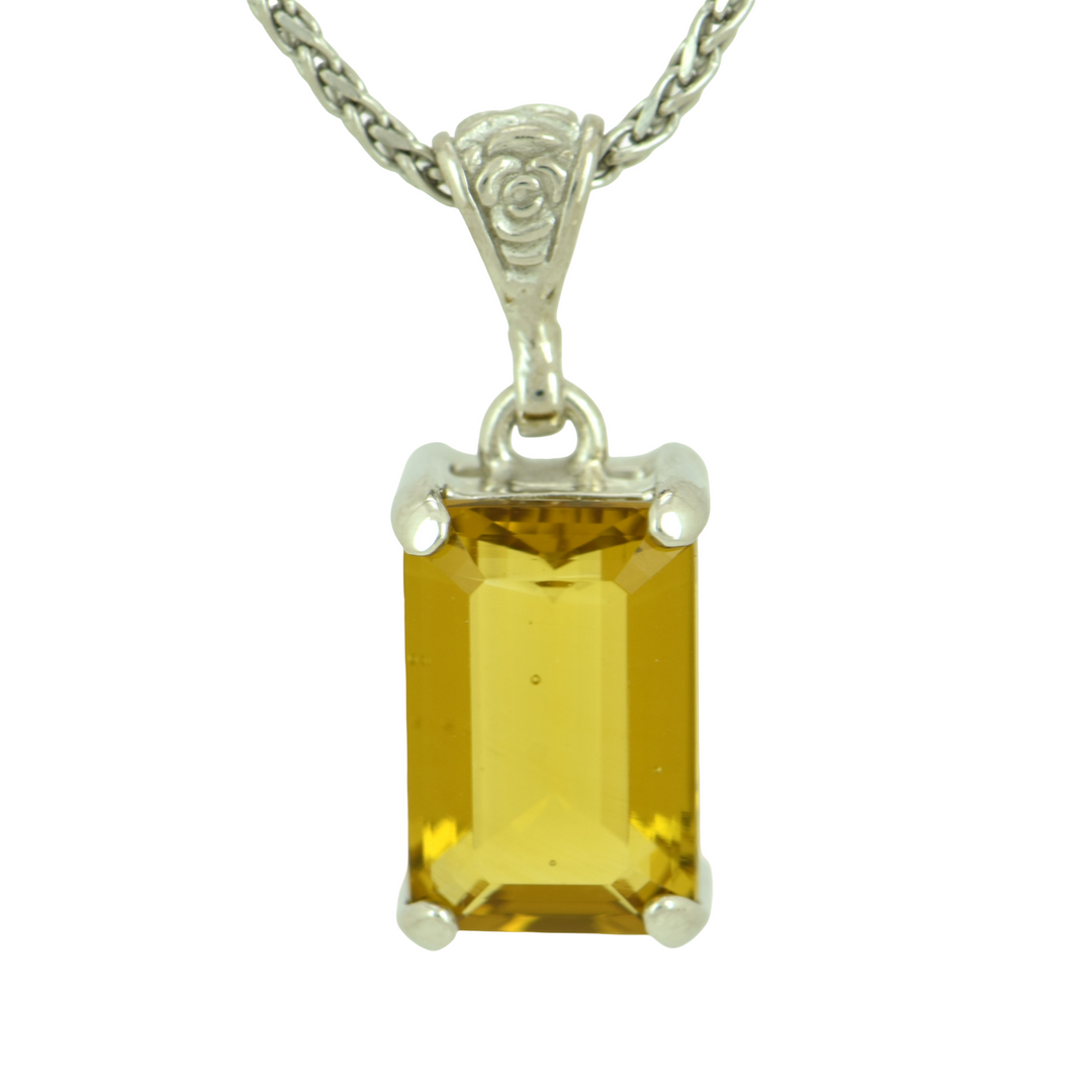 Golden Obsidian Pendant