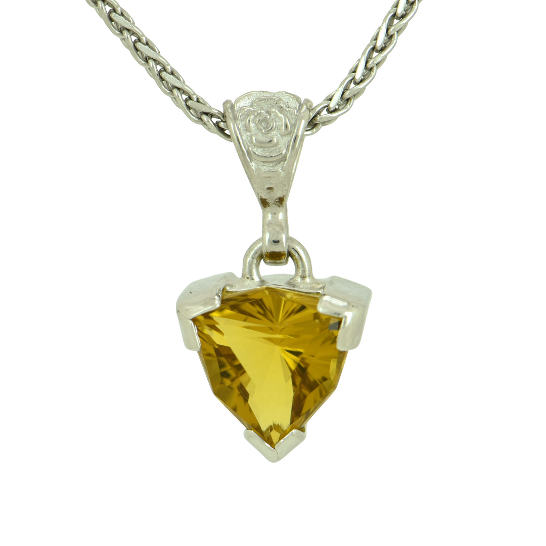 Golden Obsidian Pendant
