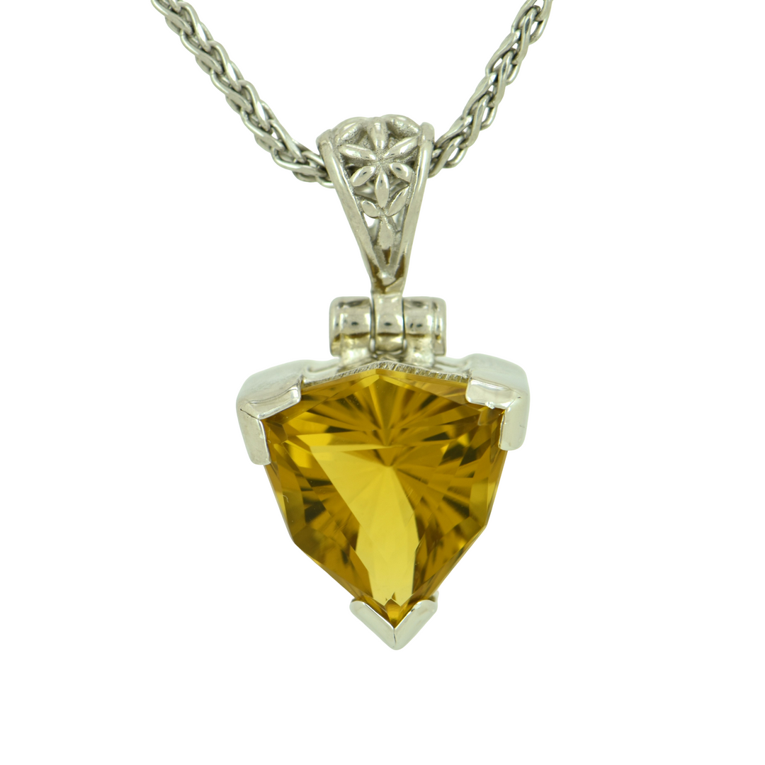Golden Obsidian Pendant