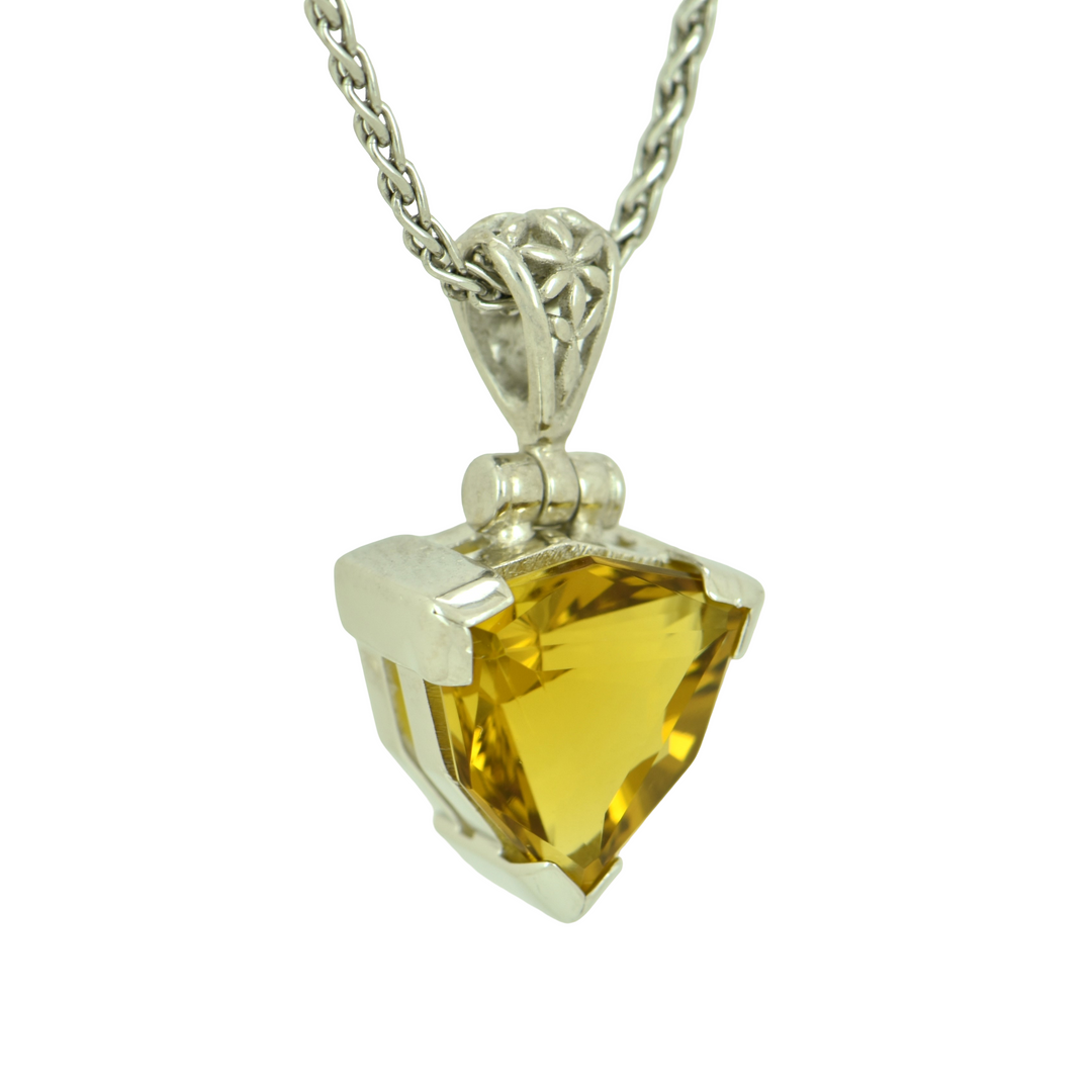 Golden Obsidian Pendant