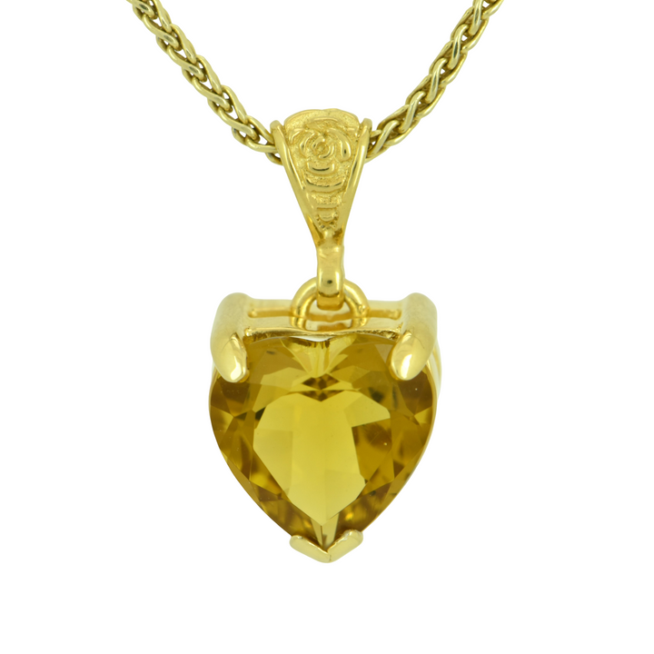 Golden Obsidian Pendant