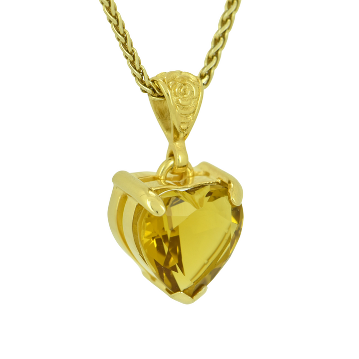 Golden Obsidian Pendant