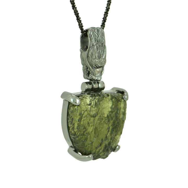 Moldavite Pendant