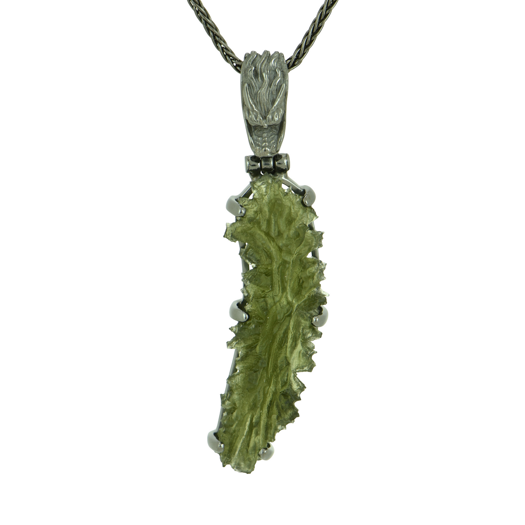 Besednice Moldavite Pendant
