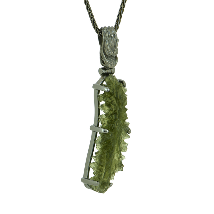 Besednice Moldavite Pendant