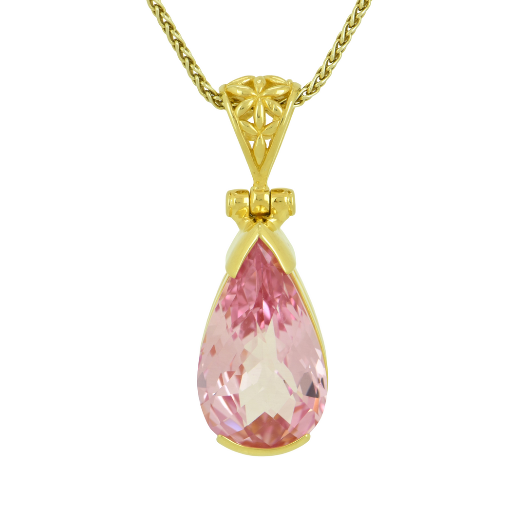 Imperial Pink Sapphire Pendant