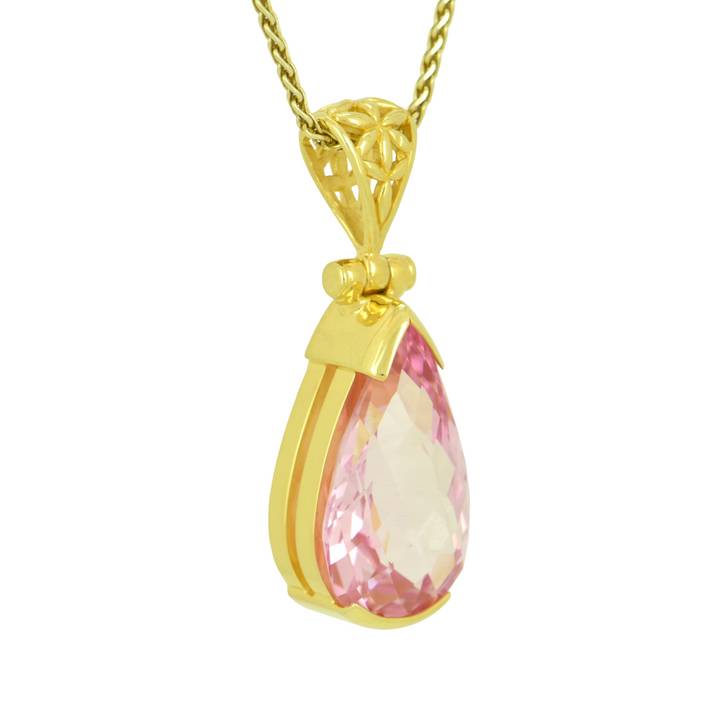 Imperial Pink Sapphire Pendant