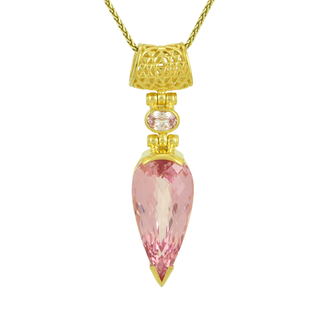 Imperial Pink Sapphire Pendant