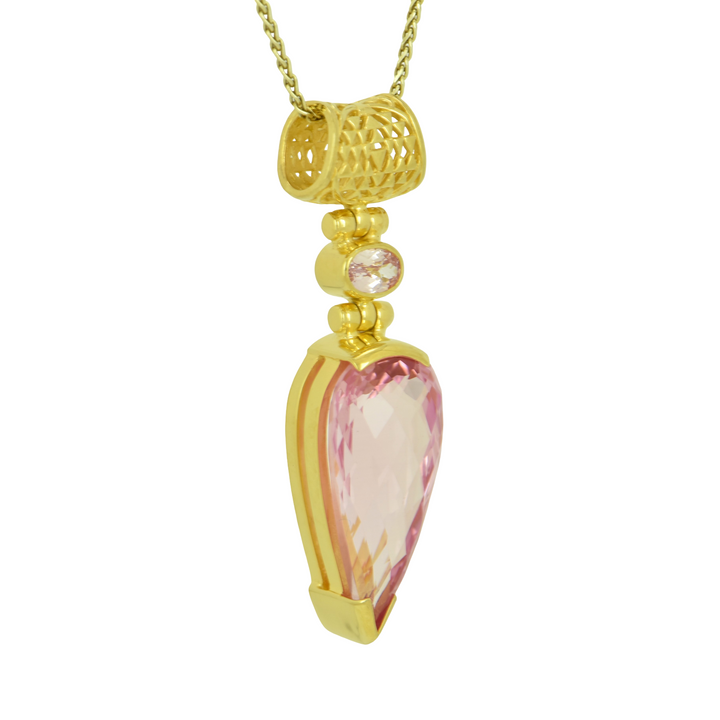 Imperial Pink Sapphire Pendant
