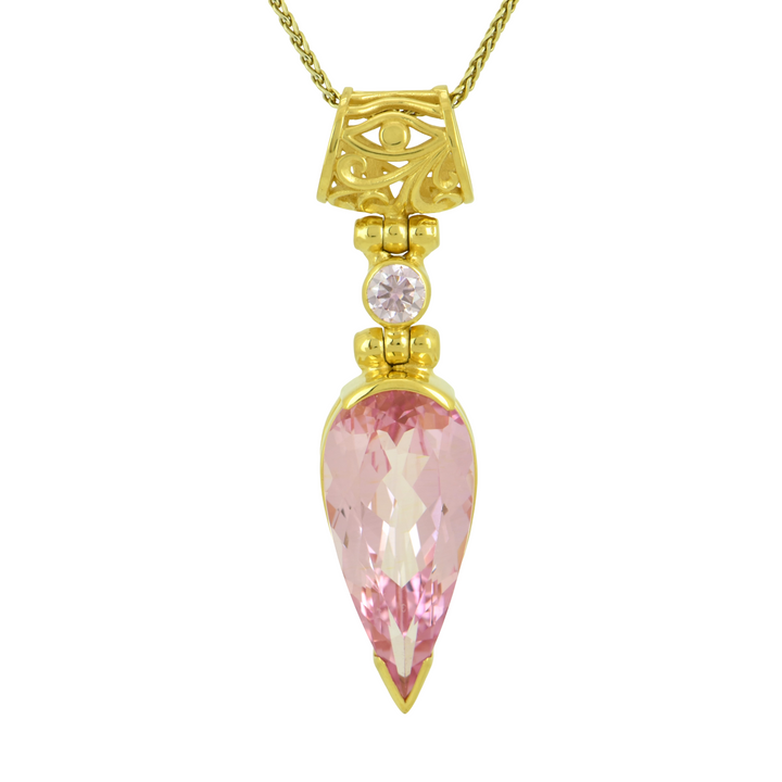 Imperial Pink Sapphire Pendant
