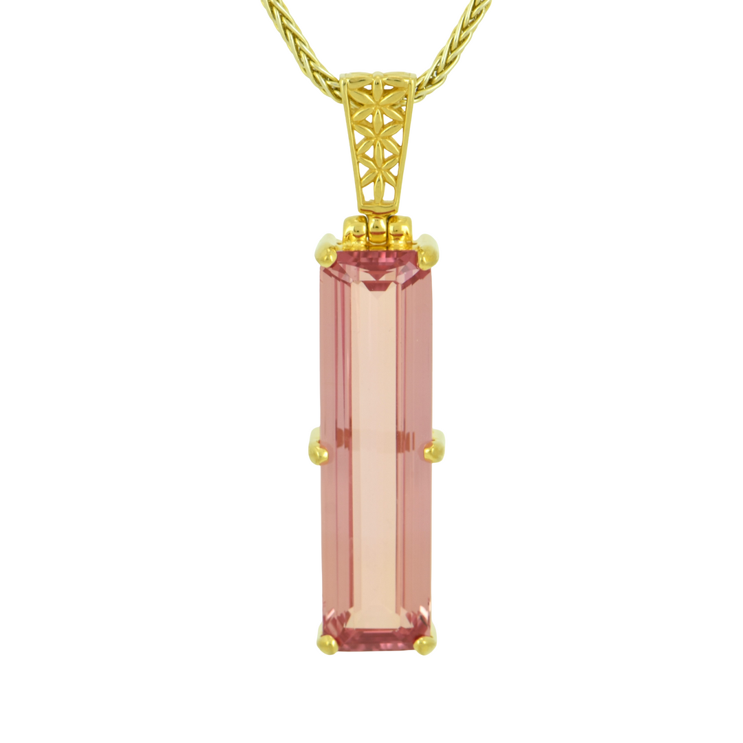 Imperial Pink Sapphire Pendant
