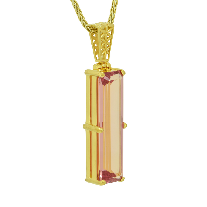 Imperial Pink Sapphire Pendant