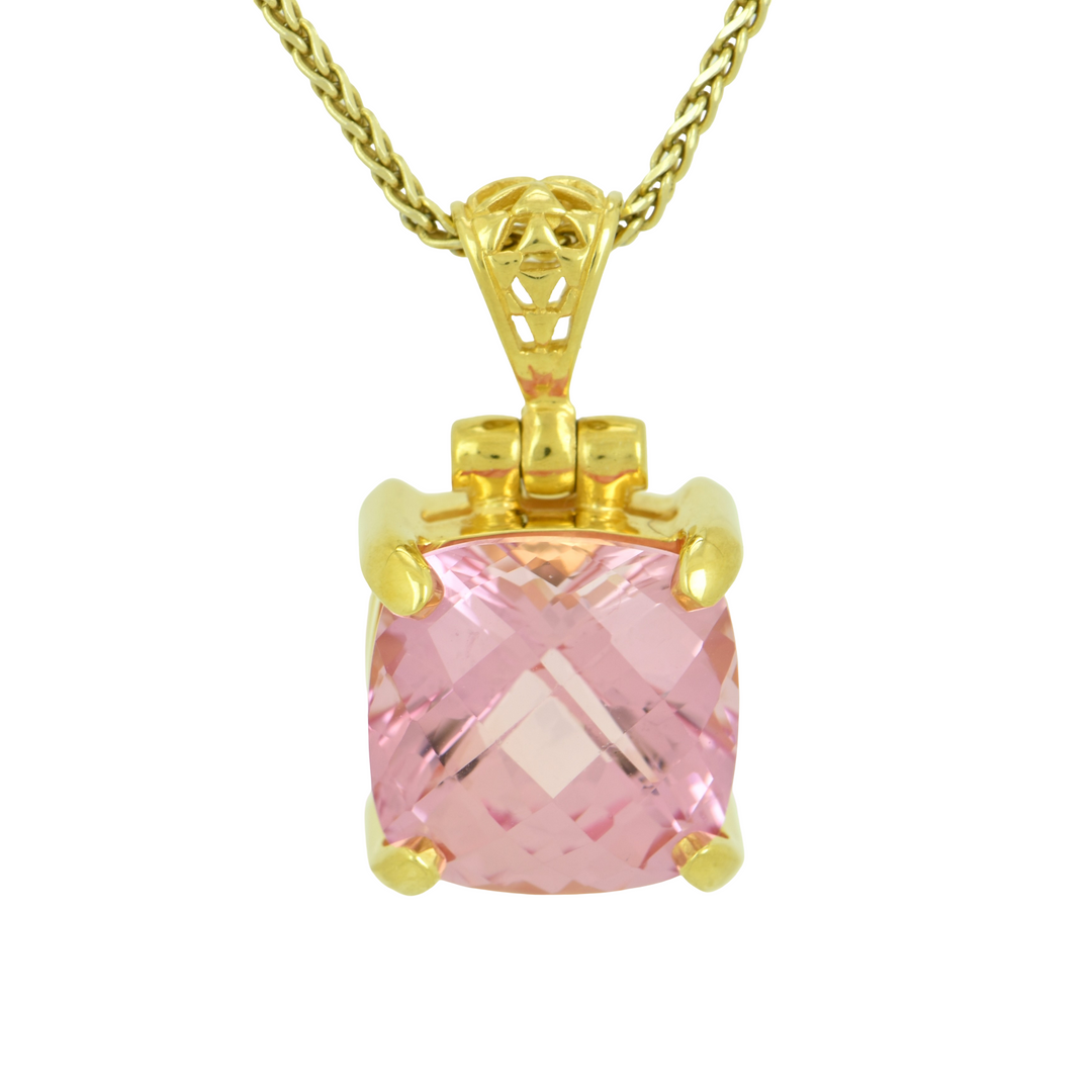 Imperial Pink Sapphire Pendant