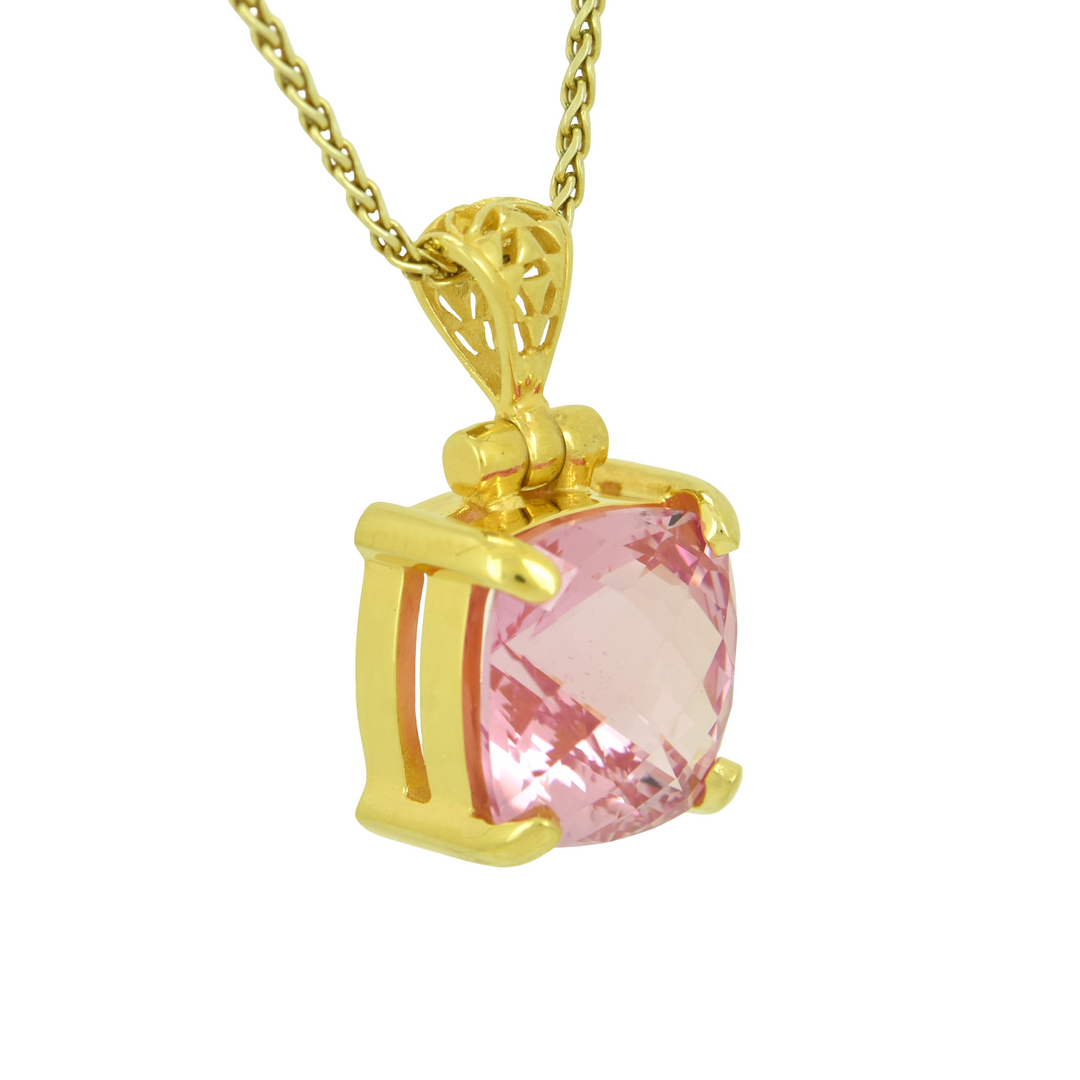 Imperial Pink Sapphire Pendant