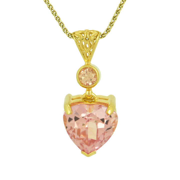 Imperial Pink Sapphire Pendant