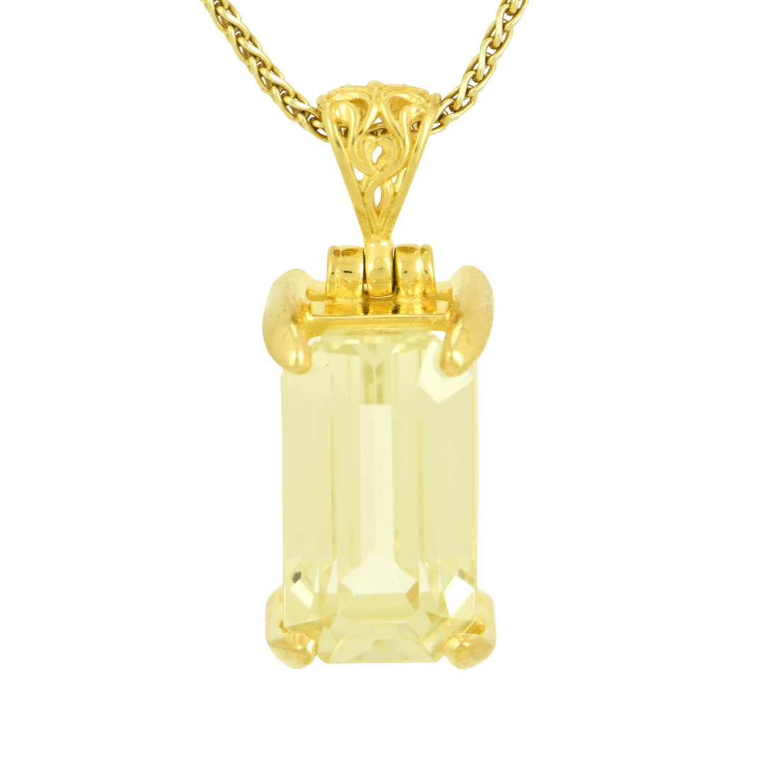 Spodumene Pendant