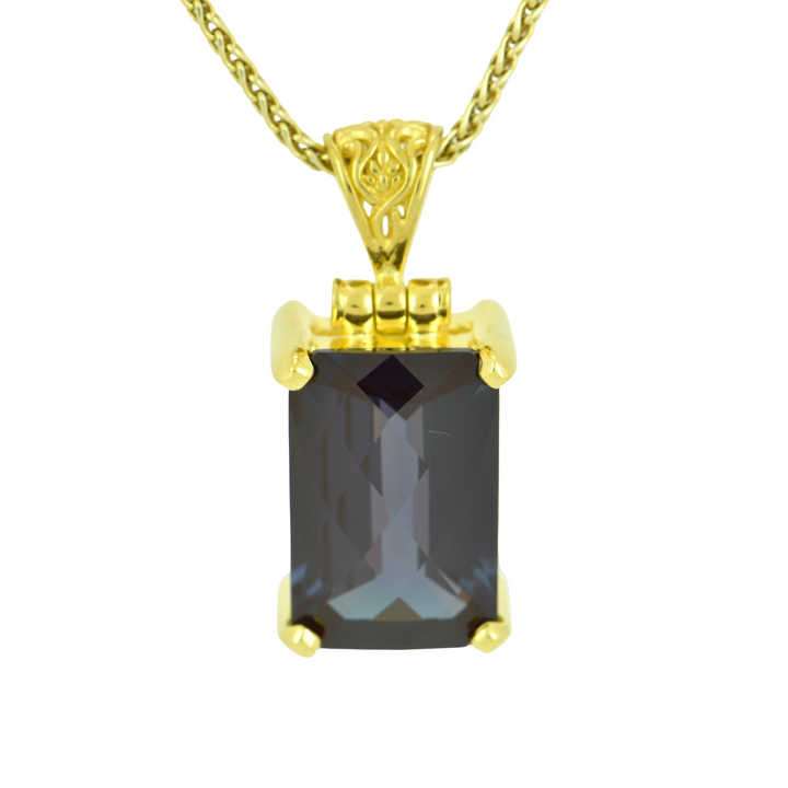 Alexandrite Chrysoberyl Pendant