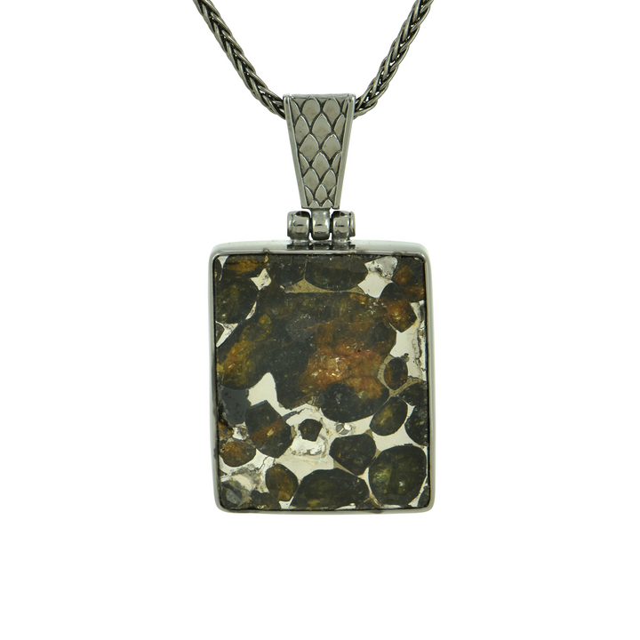 Sericho Pallasite Meteorite Pendant