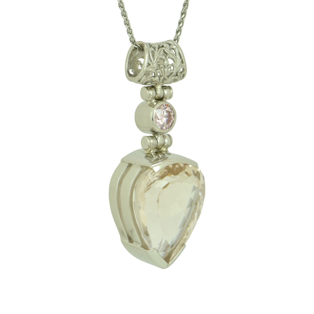 Pink Obsidian Pendant